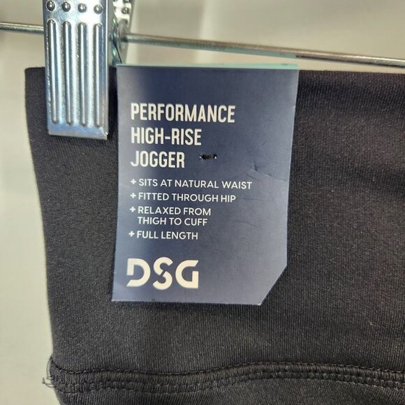 DSG Girls' Knit Jogger Pants in Pure Black - Size Small - Picture 5 of 10